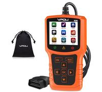 OBD2 Diagnostic Auto Valise Voiture: OBD Diagnostique Français Auto Multimarque pour BMW Peugeot VW Les Véhicules - Lecteur de Codes de Panne Moteur avec Lecture en Temps Réel des Données