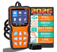 OBD2 Diagnostic Auto Valise Voiture,OBD2 Valise Diagnostic Auto Multimarque Français,Lecteur de Codes de Panne Moteur pour BMW Peugeot VW Audi Tous Les Véhic (HC368)