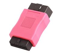 OBD2 Male to Female Connector Adapter, Universal 16 Pin OBDII Extension Cable, Full 16Pin Diagnostic Plug for Scanner GPS Bluetooth Dongle with ABS Housing for 12V 24V Vehicles