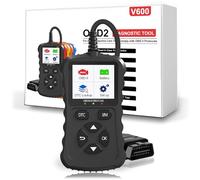 OBD2 Scanner Code Reader Dispositif de Diagnostic Automatique, Lecteur Automatique de Code d'erreur pour Tous Les véhicules OBD II/EOBD Outil de Diagnostic avec Lecture de mémoire d'erreur (Noir)
