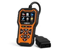 OBD2 Valise Diagnostic Auto pour Toyota Prius/Prius Prime/GR Supra/Sequoia, Lecteur de Codes de Panne Auto, Lecteur de Code D'erreur de Moteur,Orange