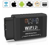 OBD2 valise diagnostic auto : WiFi adaptateur elm327, scanner code défaut multimarque-outils moteur Macaron