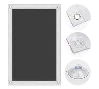 OBdeco Store thermique pour fenêtre de toit, protection solaire, store occultant pour Velux, protection thermique sans perçage avec ventouses, 60 x 78 cm (l x L), pour MK04, noir