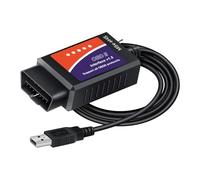 OBDResource ELMconfig Scanner avec Commutateur MS-Can/HS-Can, Adaptateur OBD2 USB - Outil de Diagnostic OBDII Professionnel