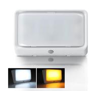 Obeaming Éclairage de Porche Extérieur Camping-Car 12V LED Lampe avec Interrupteur 410LM 2CCT et Veilleuse Rouge IP66 Étanche pour Caravane Camion Auvent (1)