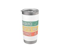 Obedience is better than sacrifice Relationship VS Religion Gobelet isotherme en acier inoxydable double paroi
