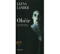 Leena Lander – Obéir – Traduction Anne Colin Du Terrail – Broché
