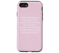 Obéissance Quand Vous réalisez Enfin qu'il s'agit d'aimer Dieu Coque pour iPhone SE (2020) / 7/8