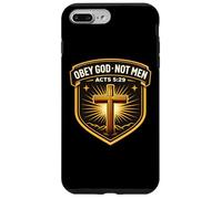 Obéissez à Dieu, Pas aux Hommes Actes 5:29 Le chrétien Jésus ne se Conforme Pas à l'obéissance Coque pour iPhone 7 Plus/8 Plus