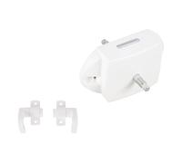 Obelink verrou toilettes par bouton poussoir avec crochets de verrouillage - White
