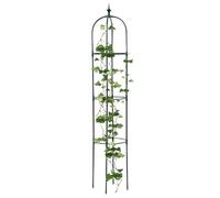 Obelisk Trellis - Métal 151 Cm Stand De Jardin, Support D'escalade Rouillée, Cadre Rose Décoratif | Fleurs En Pot En Pot Pour Intérieur Extérieur Vines Ortatures Jardin Jardinage Balc