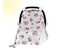 Obelle de poussette, couverture de poussette pour le soleil | Canopy pour congédiéie - Cauvre d'auto usure à usage multi-usage Sun Protector Souge d'auto respirant Salle du soleil pour bébés pour l'au