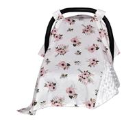 Obelle de poussette, couverture de poussette pour le soleil,Cribe Sunshade | Cauvre d'auto usure à usage multi-usage Sun Protector Souge d'auto respirant Salle du soleil pour bébés pour l'automobile