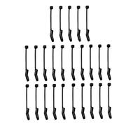 Obelunrp Aligneurs de Plate-Forme de pêche en D, Kit Crochets Anti-Manches vers Le Haut, S 25 pièces, décorations à l'air Libre