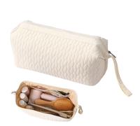 Obelunrp Hair Tools Sac de Voyage, 37x16x20cm Case de Stockage d'outils Cheveux à Fermeture éclair Portable avec lonyard, organisateurs Fer à Boucles pour Voyager Plat Rangement en Fer Curling