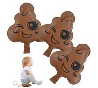 Obelunrp Pranks for Kids Adults 3pcs whoopee Coussin Auto-gonflage de Forme de Merde Jouet Pet drôles blagues et farces pour la fête d'avril la journée des imbéciles, pour Les Enfants, décor Noël