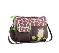 Obelunrp Sac à main de maman multifonctionnelle capacité pour bébé couches coussin de couche à changement couche étanche du sac fourre-tout avec un bord vert, sacs main maman, décoration Noël