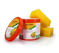 Obenland Uni-Rein Pierre de Nettoyage Naturelle - Nettoyant Universel 900 g avec Éponges pour Cuisine, Salle de Bain, WC, Vitres, Inox, Sneakers