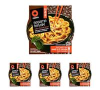 Obento Sesame Teriyaki Udon Bowl, Plat cuisiné pour micro-ondes, 240 g (Lot de 4)