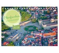 Oberfranken aus der Vogelperspektive (Tischkalender 2026 DIN A5 quer), CALVENDO Monatskalender: Luftaufnahmen von Städten und Landschaften Oberfrankens