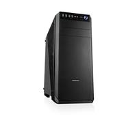 MODECOM OBERON Pro Glass - Tour - ATX - panneau latéral fenêtré - pas d'alimentation - noir - USB/Audio G