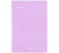 Oberthur - 1 Agenda de Poche Semainier Colorside - Septembre 2026 à Septembre 2027 - Format 10 x 15 cm - Visuel Lilas