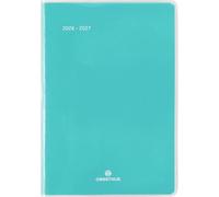 Oberthur - 1 Agenda de Poche Semainier Colorside - Septembre 2026 à Septembre 2027 - Format 10 x 15 cm - Visuel Vert