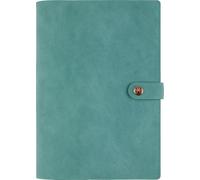 OBERTHUR - 1 Agenda Organiseur Semainier 25 SPIRALÉ LADY KENT - Janvier 2026 à Décembre 2026-16 x 25 cm - Coloris Bleu Celadon - Bilingue