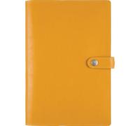 OBERTHUR - 1 Agenda Organiseur Semainier 25 SPIRALÉ LADY KENT - Janvier 2026 à Décembre 2026-17 x 24,5 cm - Coloris Safran - Bilingue