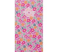 Oberthur - 1 Agenda Semainier Chelsea - Août 2026 à Août 2027 - Format 9,5 x 17 cm - Visuel Fleurs d'été