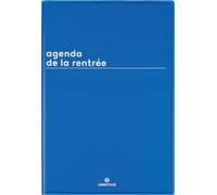 Oberthur - 1 Agenda Semainier de la Rentrée - Couverture Boréal Bleu - Septembre 2026 à Septembre 2027 - Format 16 x 24 cm - 3 Langages