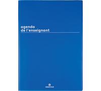 Oberthur - 1 Agenda Semainier de l'Enseignant - Couverture Boréal Bleue - Septembre 2026 à Septembre 2027 - Format 21,5 x 30 cm