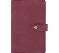 OBERTHUR - 1 Agenda Semainier de Poche 16 RAMATUELLE - Reliure à Spirales - Janvier 2025 à Décembre 2025 - Dimension 9 x 16 cm - Couverture Prune - Bilingue
