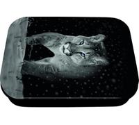Oberthur - 1 Boîte à Bons Points en Métal - Visuel Cougar/Puma - Dimension 8 x 11 x 2,5 cm
