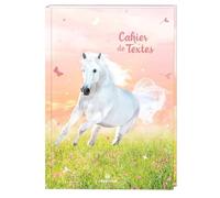 Oberthur - 1 Cahier de Textes Cheval Blanc - Dimension : 15 x 21 cm - Reliure Brochée