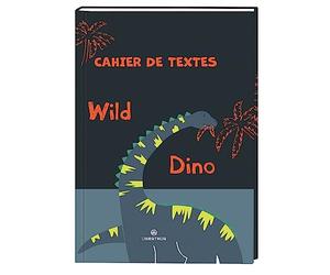Oberthur - 1 Cahier de Textes - Visuel Dino - Couverture Cartonnée Rigide - Format 15,5 x 22 cm