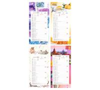 OBERTHUR - 1 Plaque Calendrier Mensuel Long Nova - Janvier 2027 à Décembre 2027 - Dimension 16 x 33,3 cm - 4 Visuels Disponibles