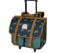 OBERTHUR KICKERS Cartable à roulettes dos 38 KICKERS Polyester 34x38x16 Boy Print