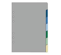 OBERTHUR - Recharge Organiseur 21 -7 Intercallaires de Rubrique - 15x21cm