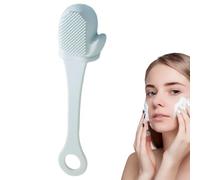 Obesntln Brosse de nettoyage du visage en silicone, brosse pour le visage | Nettoyeur de visage pour le nez - Gant de doigt doux pour le visage - Brosse de nettoyage en profondeur pour