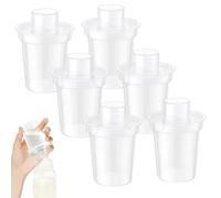 Obesntln Distributeur de formule portable, boîte de lait en poudre portable - Distributeur portable de lait en poudre pour bébé de 80 ml | Distributeur de scellage à une pression anti-déversement,