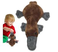 Obesntln Jouet en Peluche Ornithorynque Doux - en Peluche De 20,3 Cm, Design Mignon Et Sauvage pour Les | Cadeau d'anniversaire Et De Noël avec des Matériaux Sûrs