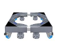 Obesntln Support pour laveuse et sécheuse,Support pour machine à laver - Petit support de réfrigérateur,Support de réfrigérateur robuste, support de Base réglable pour Machine à laver pour
