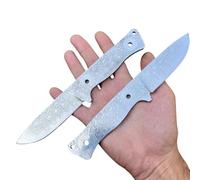 Obespina Couteau lame vide nue vierge acier damas luxe forge artisanat création coutelier cadeau homme fête père chasse camping bushcraft exterieur 67 couches vg10 edc suminagashi japonais