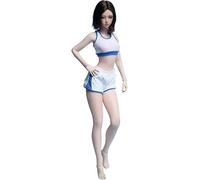 OBEST 1/6 Cadre en Acier sans Couture, Ultra-Amovible, épaules étroites, Petite Poitrine, Corps de Fille en Peau Blanche (PLSB2021-S44)