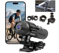 OBEST Camera Sport Action Cam Mini Caméra pour Casque, Moto Dash Enregistreur Outdoor Étanche Action Caméra HD 1080p Caméra de Sport pour Cyclisme Daily Vlog, Vélo Enregistreur 120°