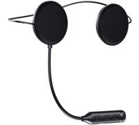 OBEST Casque de moto, kit mains libres Bluetooth 5.3 avec réduction active du bruit, haut-parleur de 30 mm, longue durée de vie de la batterie, montage facile pour tous les casques de moto