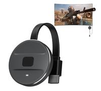 OBEST Dongle d'affichage sans fil 4K, lecteur multimédia intelligent sans fil, 2,4 G & 5 G HDMI sans fil pour Miracast/iOS/Mac OS/Airplay/Android/Windows/tablette/ordinateur portable