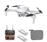 OBEST Drone Avec Caméra 4K,Avion Double Caméra,Quadcopter FPV WiFi,Positionnement Du Flux Optique,Contrôle Gestuel,Retournement à 360 Degrés,Adapté Aux Débutants Et Aux Adultes,Double batterie.