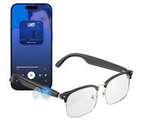 OBEST Lunettes intelligentes, commande vocale intelligente IA, audio à oreille ouverte pour la musique et les appels, Bluetooth 5.3, étanchéité IP44 pour une utilisation en extérieur